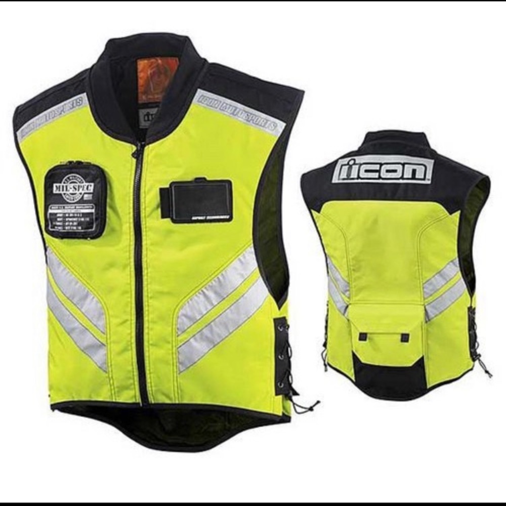 Motorcycle Hi Vis Safety Vest